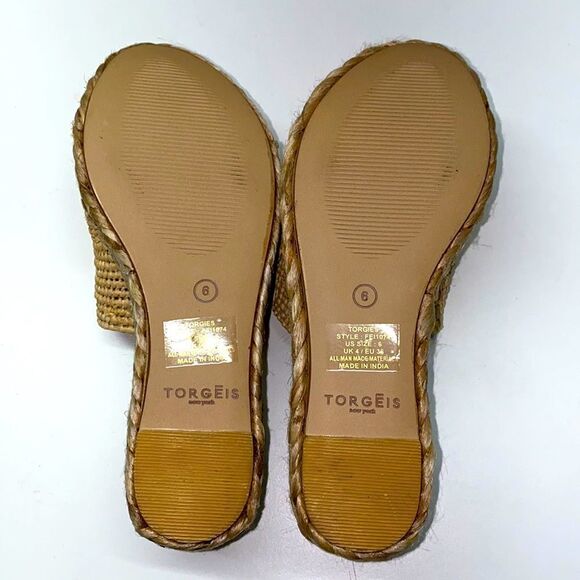 WOMEN'S TORGEIS ARIADNE PLATFORM WEDGES New - Picture 9 of 10